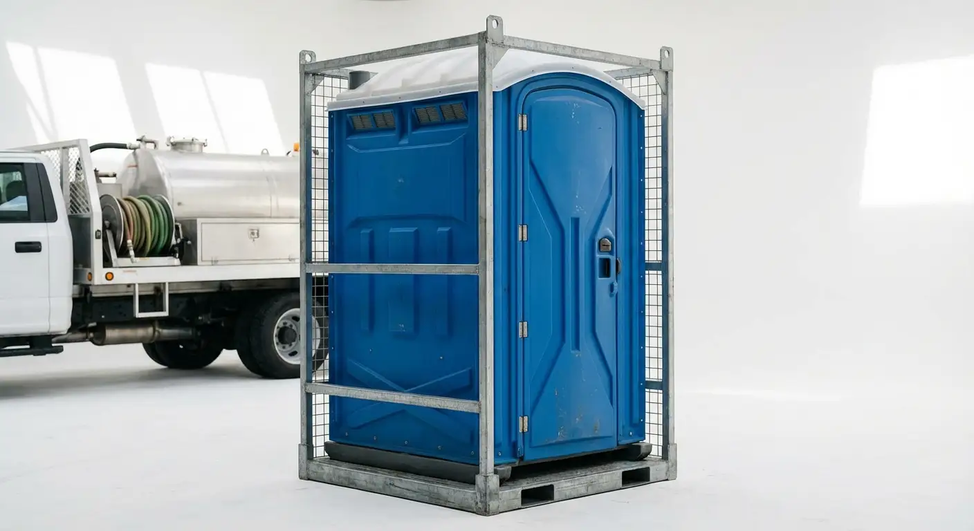 Crane-Liftable Portable Toilet Technical Specifications in Greensboro, NC