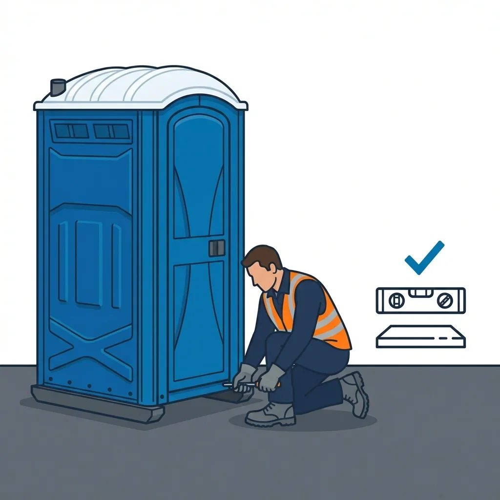 Infographic detailing flat floor entry safety indicators and symptoms in Greensboro, NC